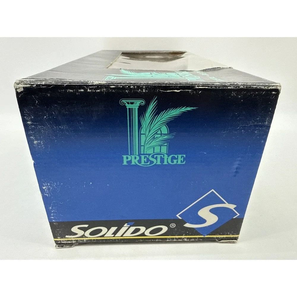 Solido Prestige Diecast Model Car Red Metal Exclusive Detailed France 40th